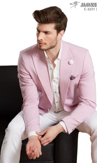 Blazer rosa C-323133