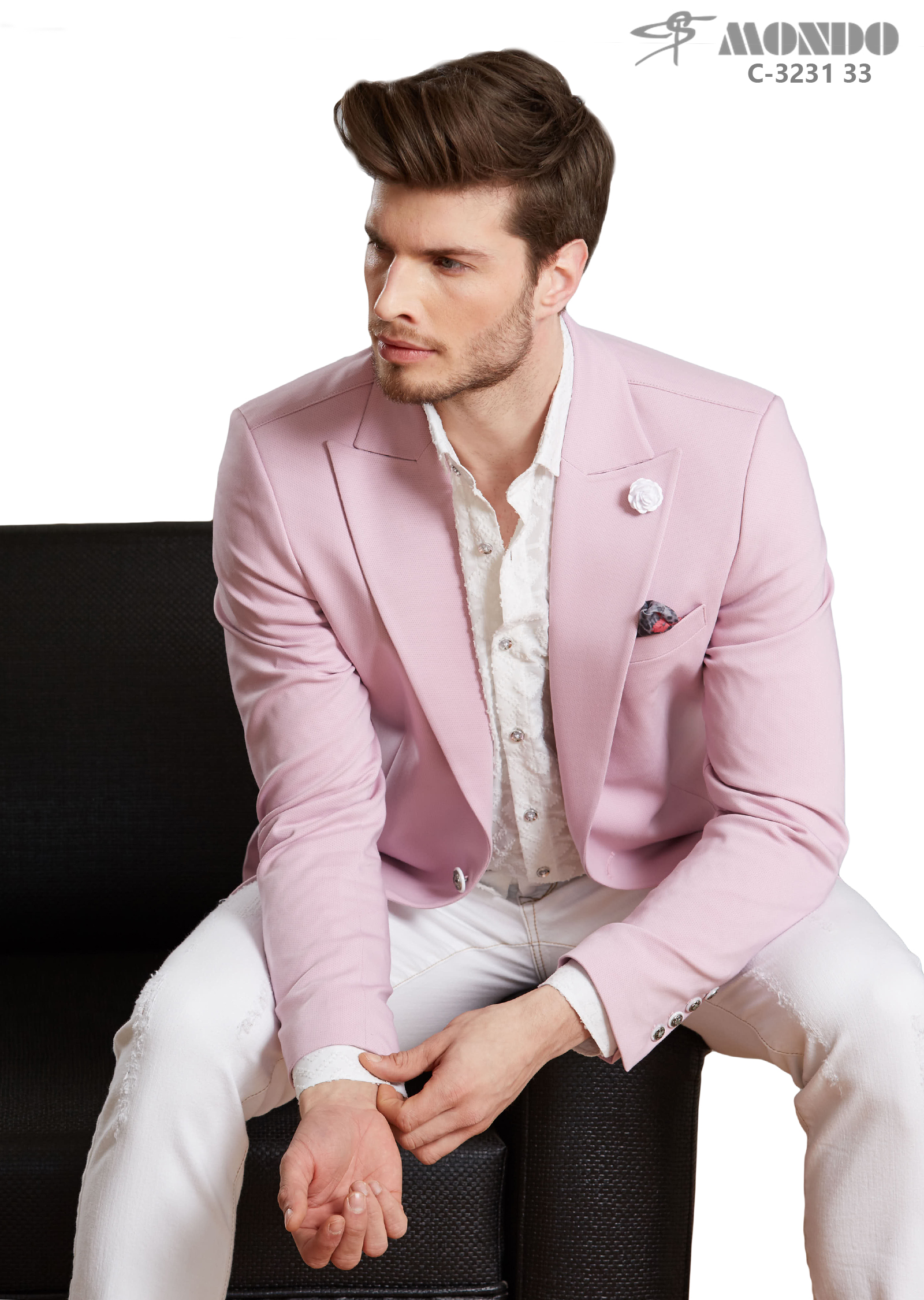 Blazer rosa C-323133