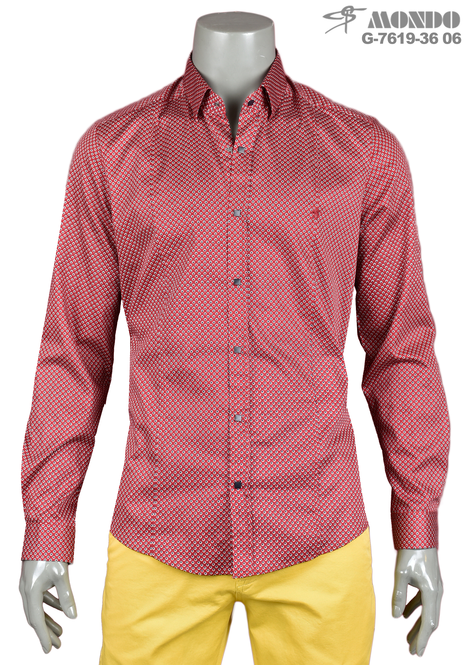 Hemd rot G-7619-36