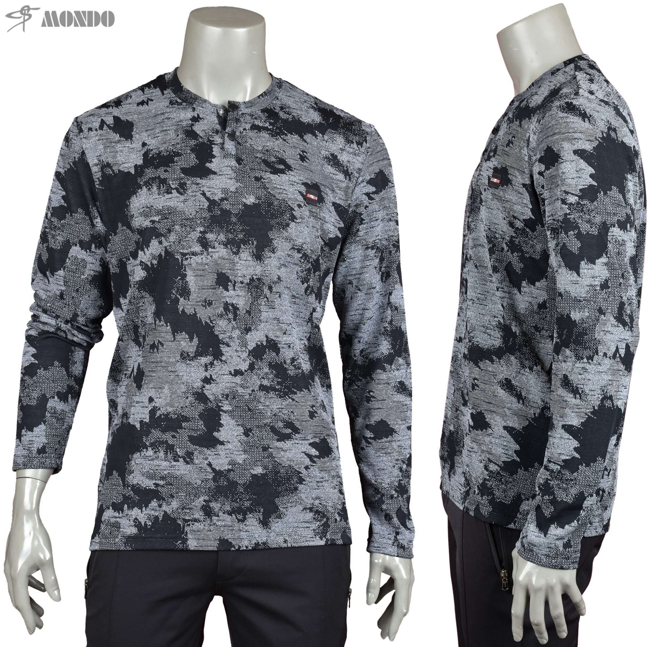 Shirt Grau Langarm S-900660901