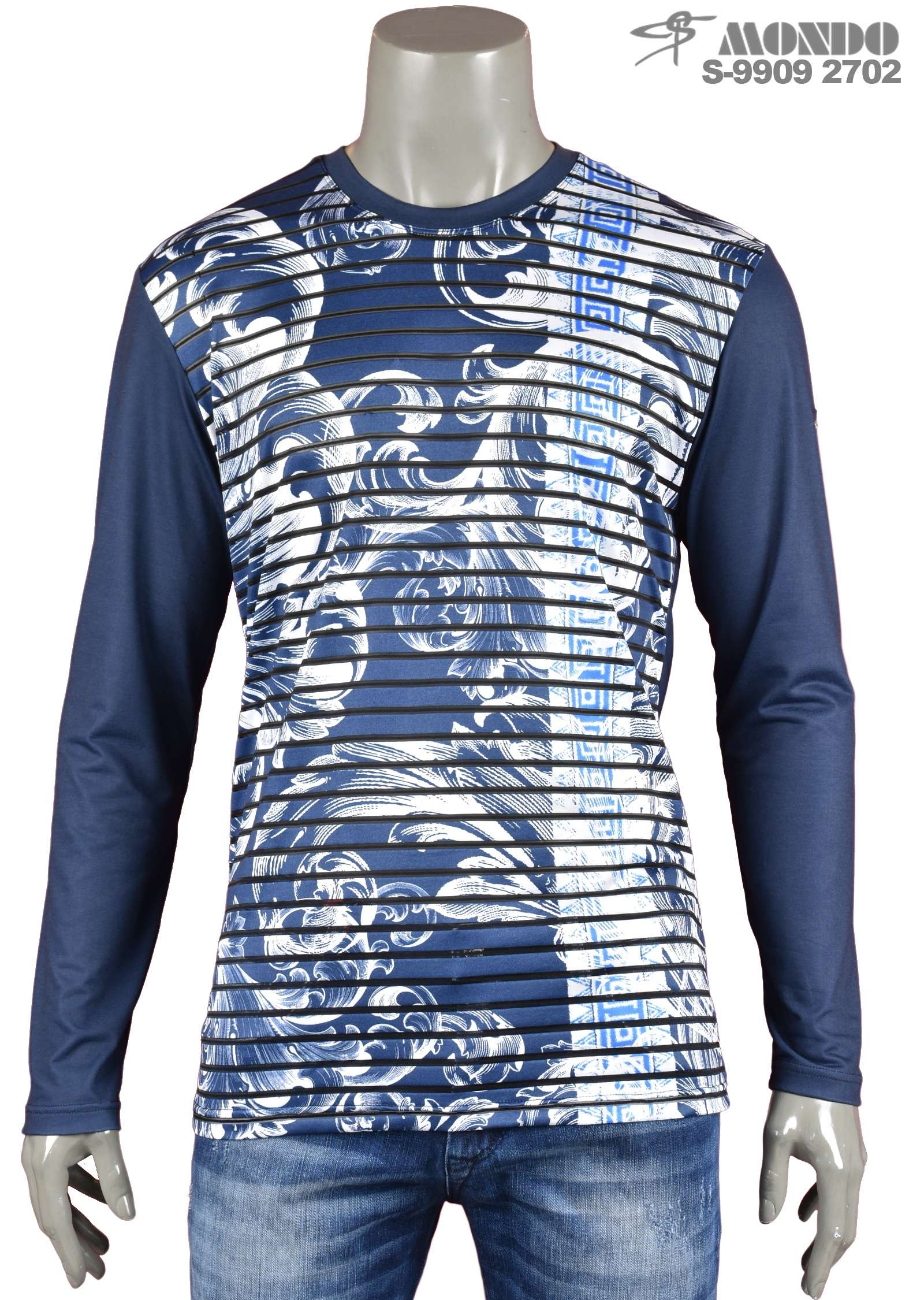 3010042 Blue Long Sleve Shirt