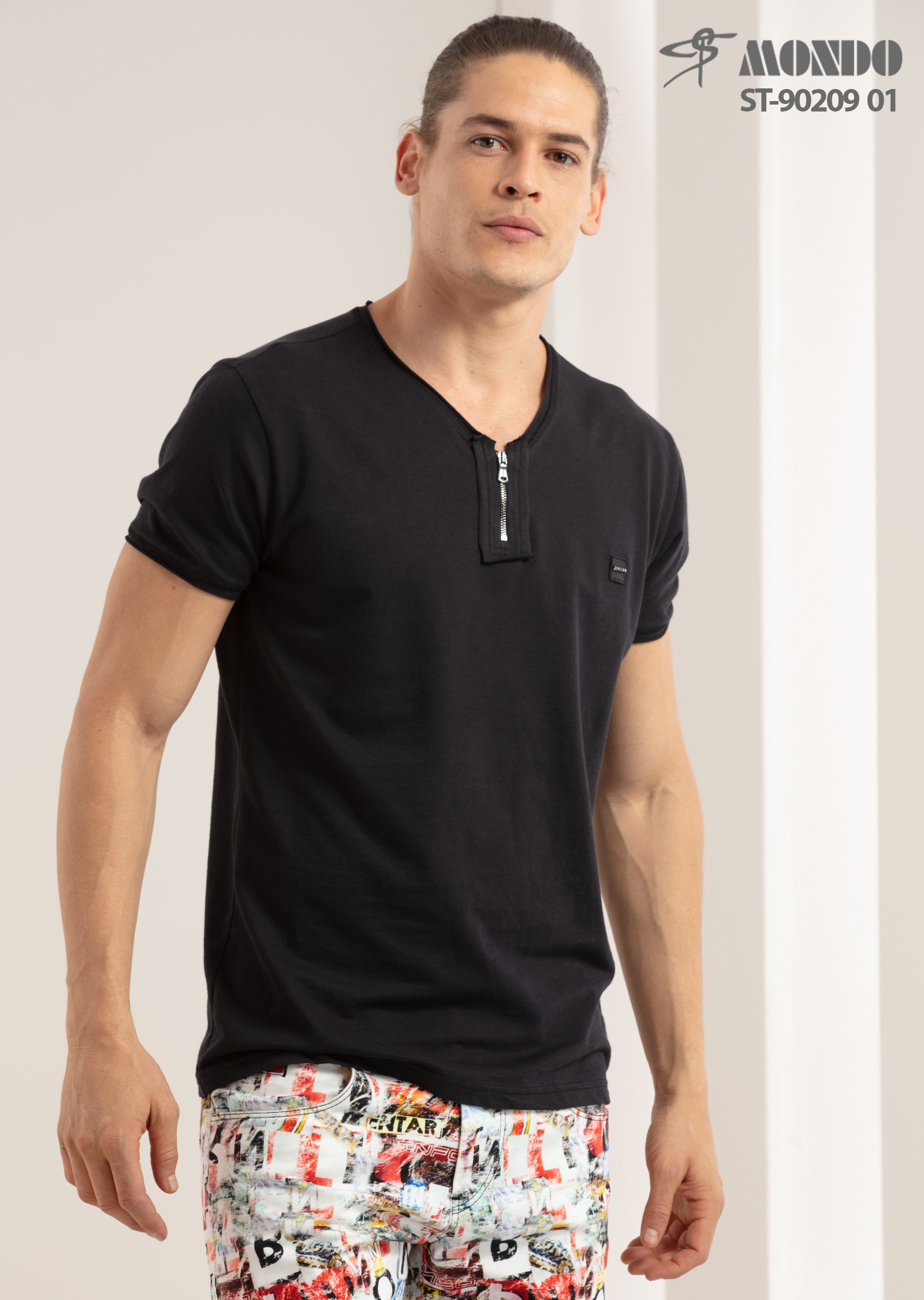 Shirt schwarz ST-90209 – Bild 2