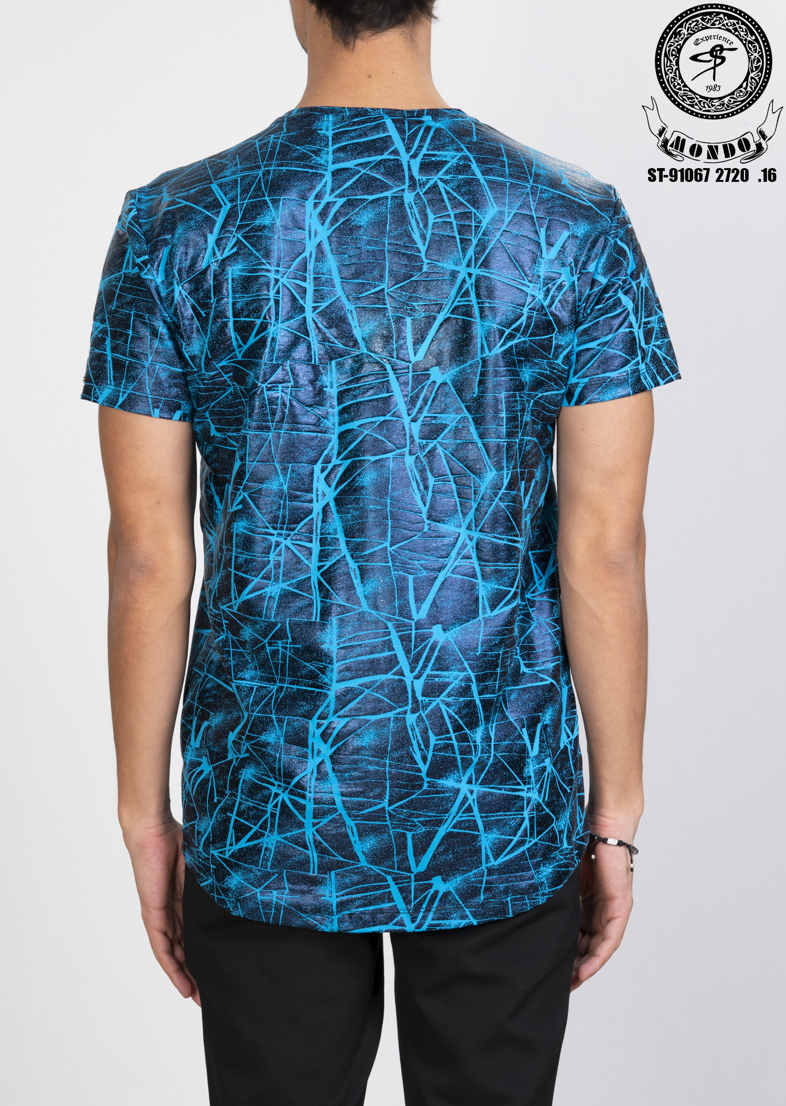 Shirt marineblau ST-91067 – Bild 4