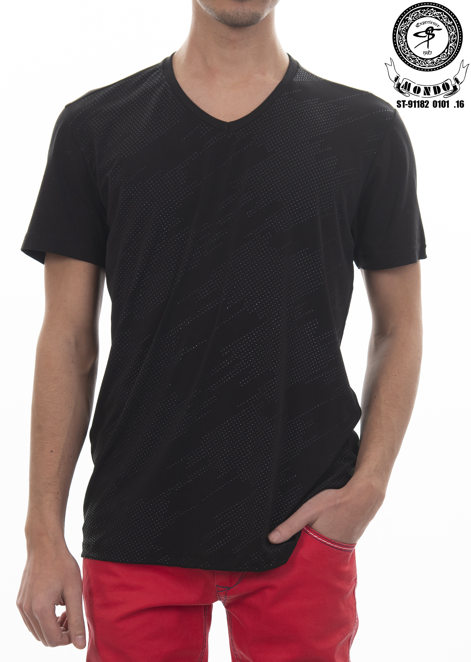 Shirt schwarz ST-91182 – Bild 2