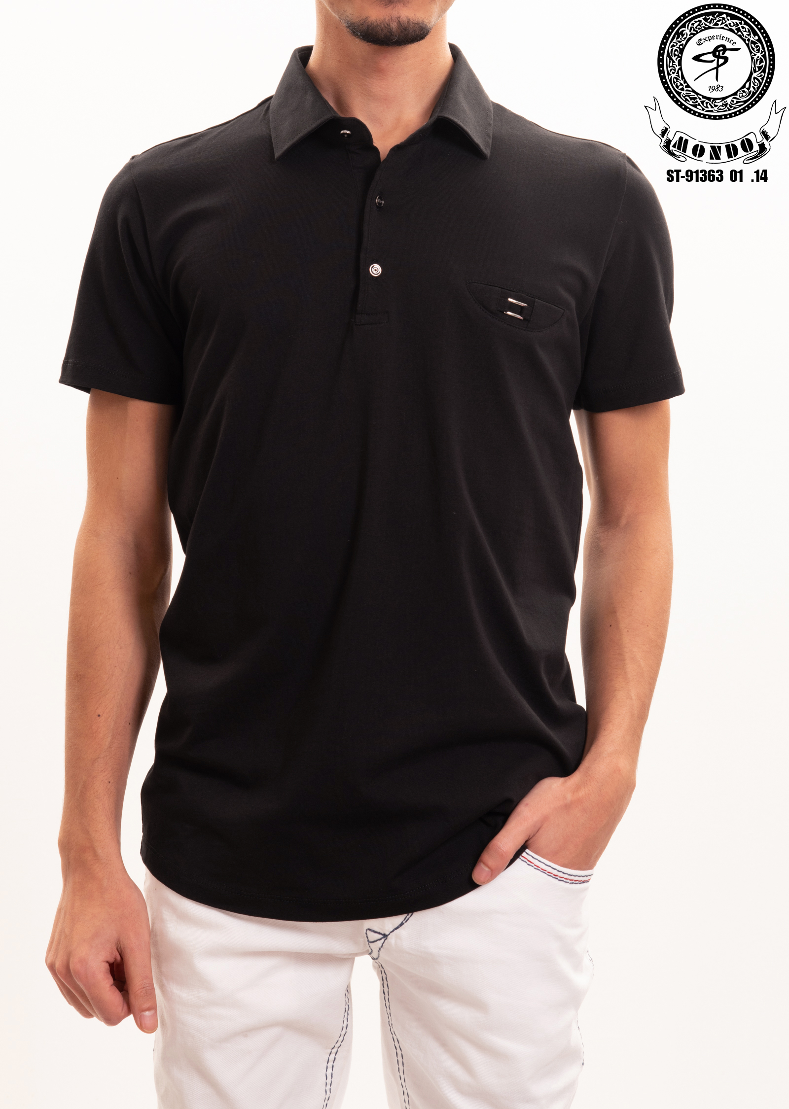 Shirt schwarz ST-91363 – Bild 2