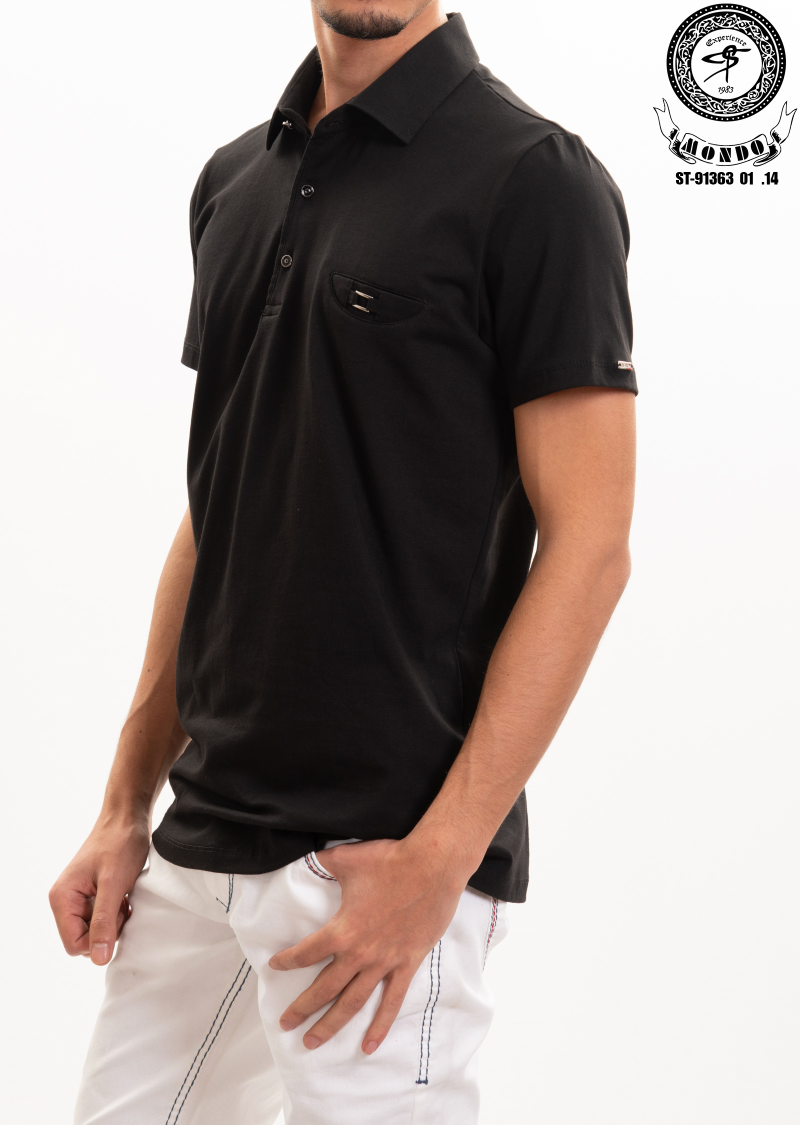 Shirt schwarz ST-91363 – Bild 3