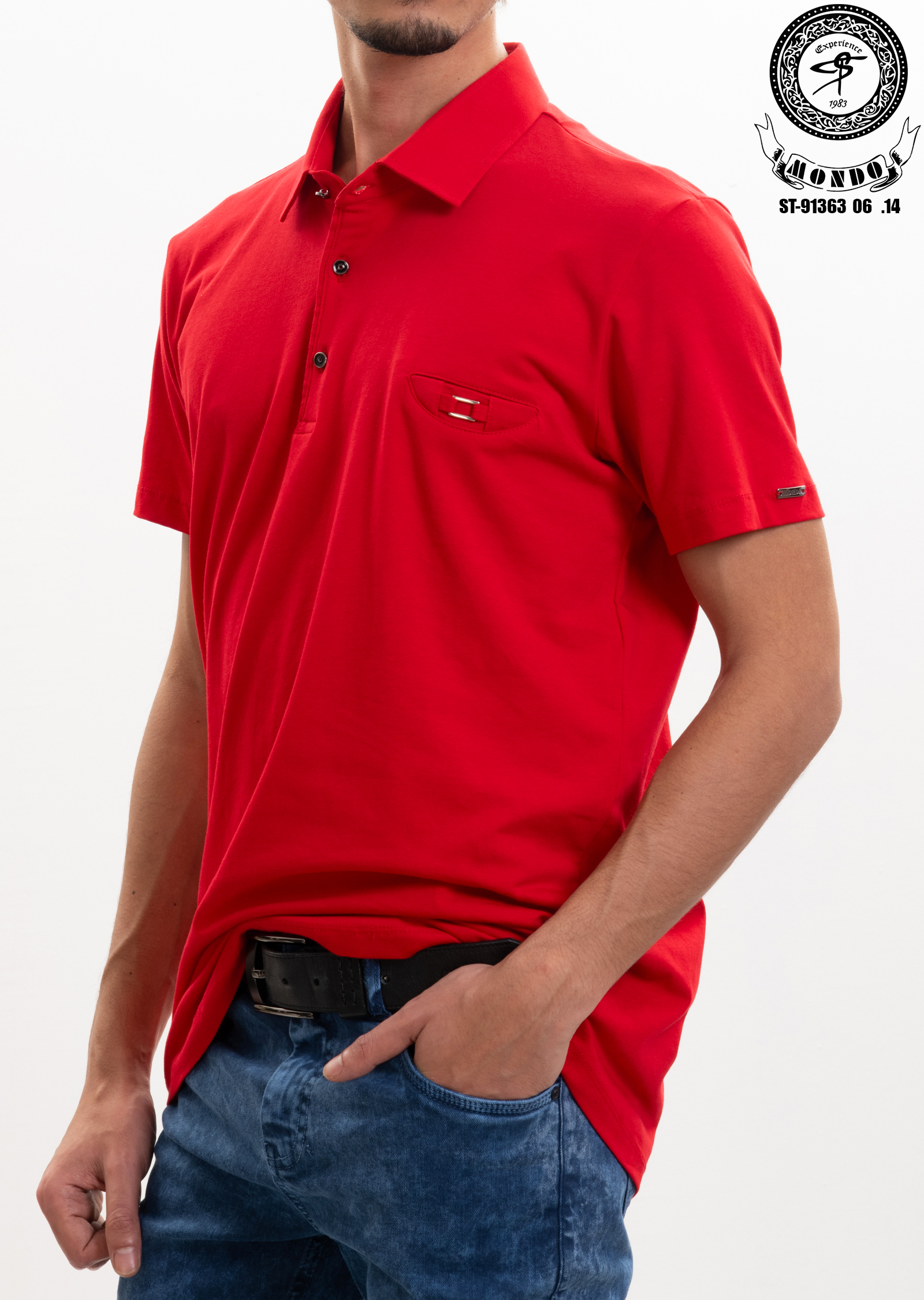 Shirt rot ST-91363 – Bild 3