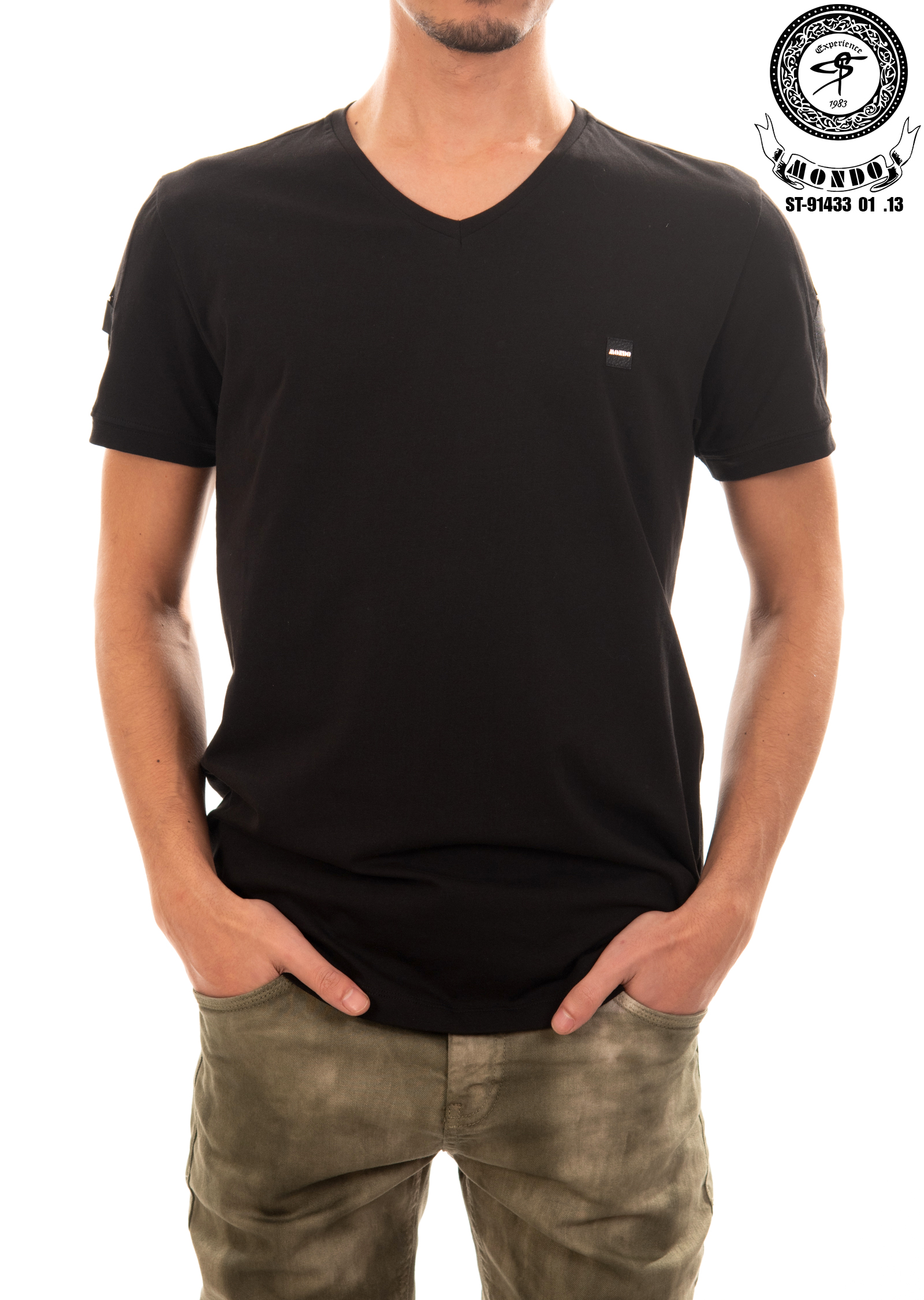 Shirt schwarz ST-91433 – Bild 2
