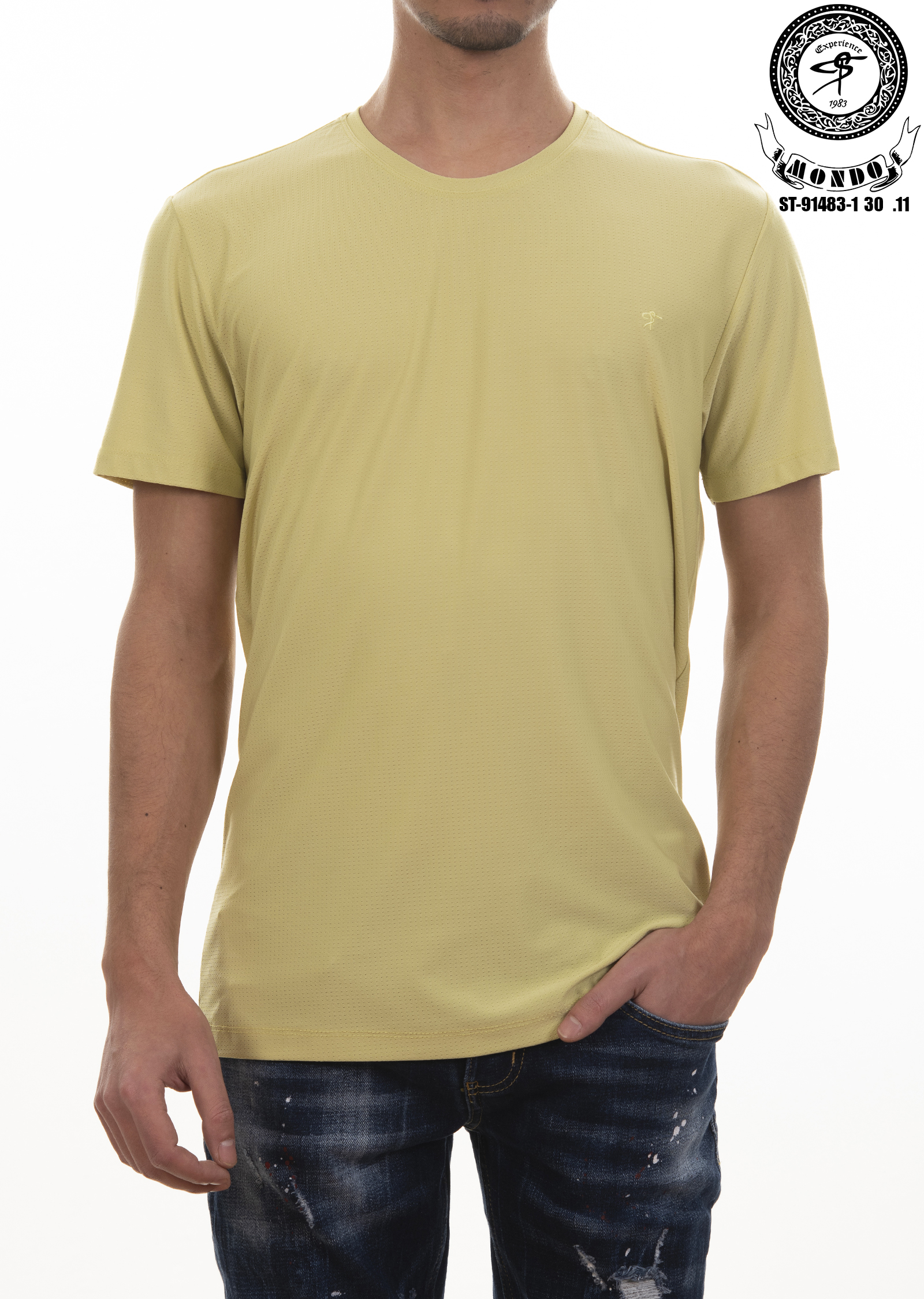 Shirt pistaziengrün ST-91483-1 – Bild 2