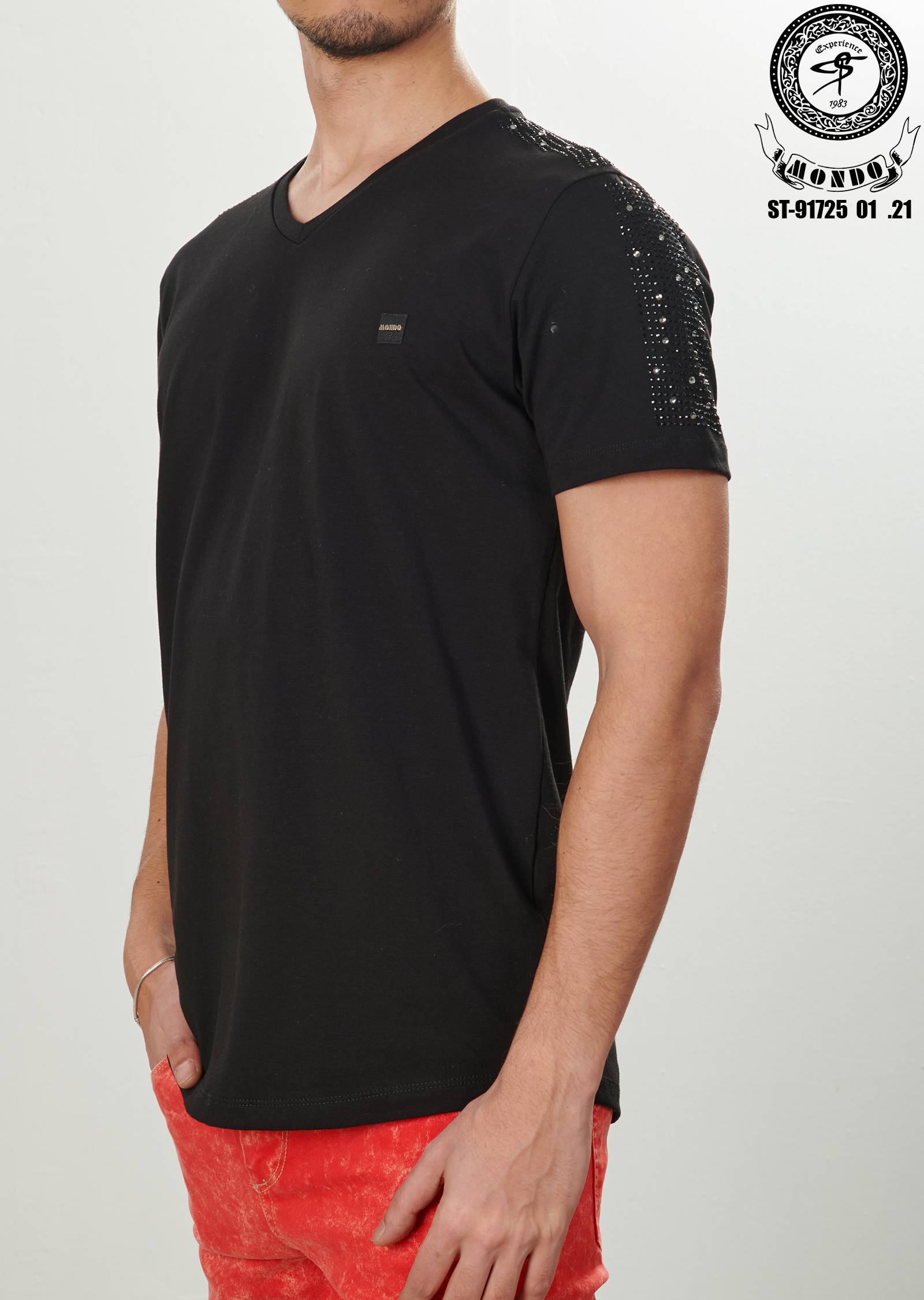 Shirt schwarz ST-91725 – Bild 3