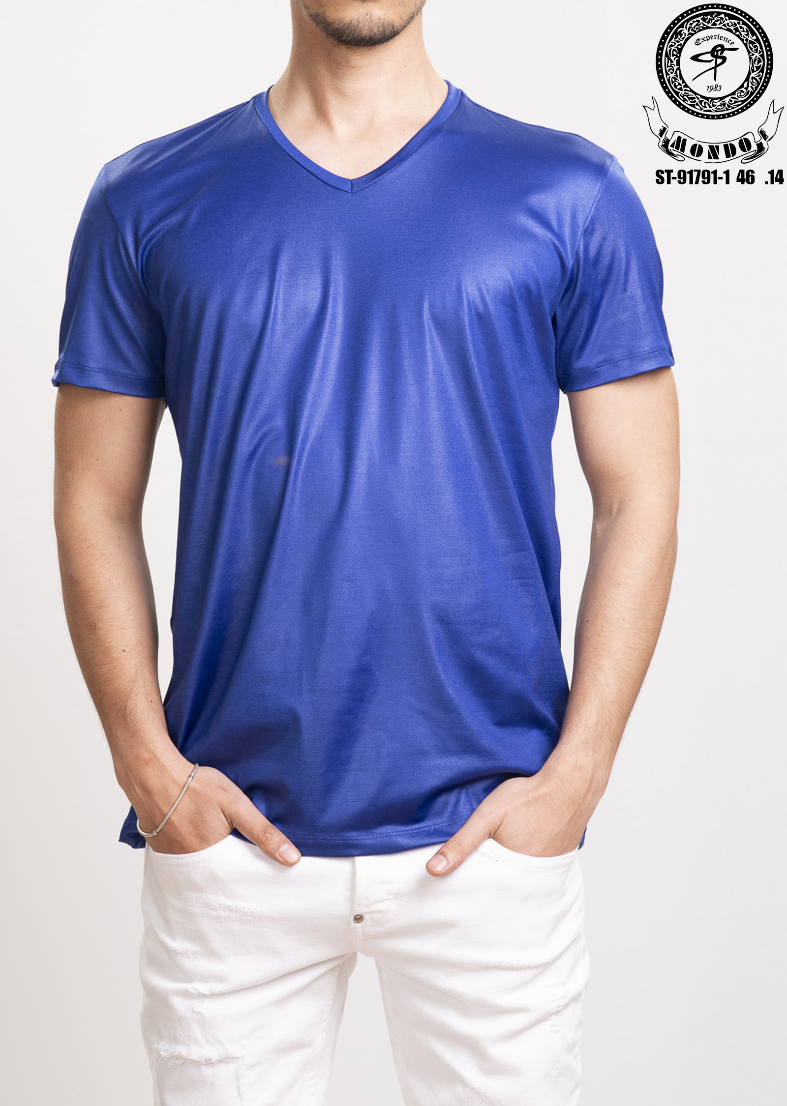 Shirt blau ST-91791-1 – Bild 2