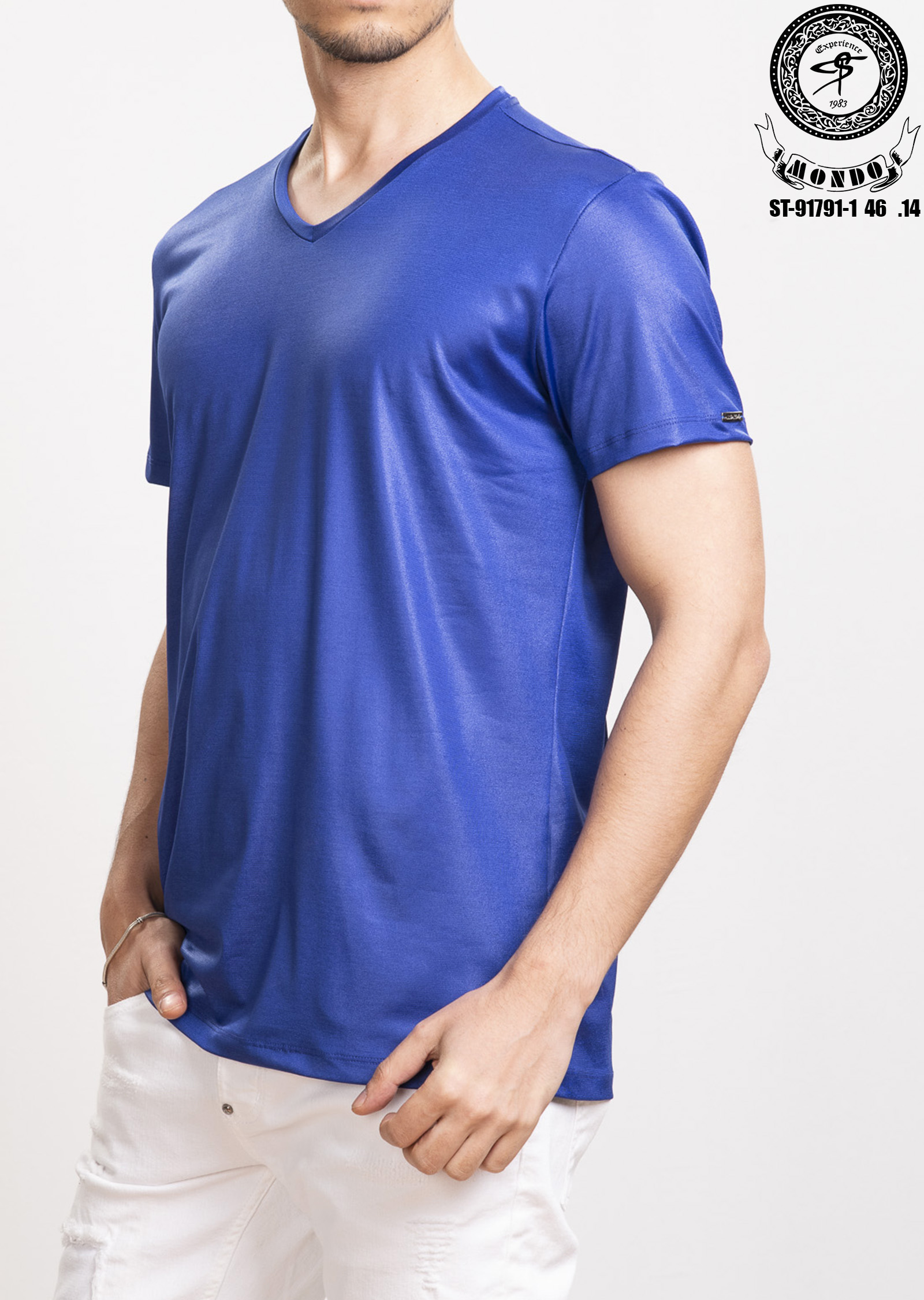 Shirt blau ST-91791-1 – Bild 3