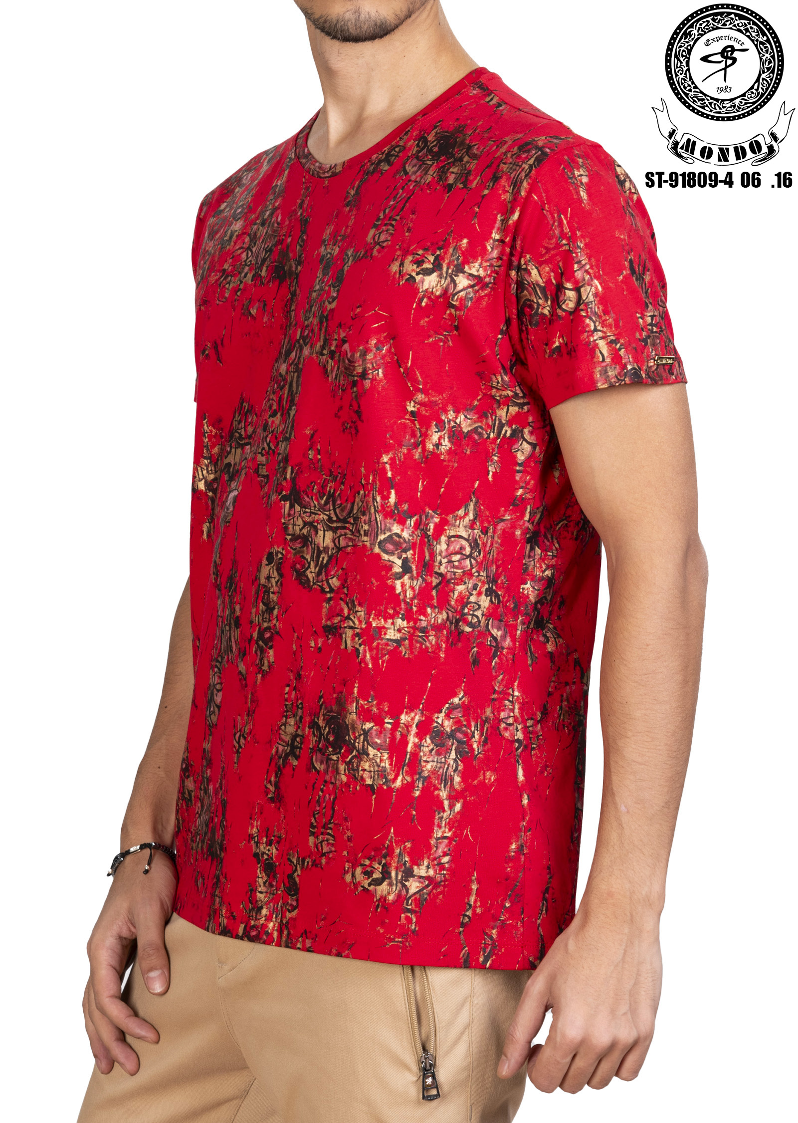 Shirt rot ST-91809-4 – Bild 3