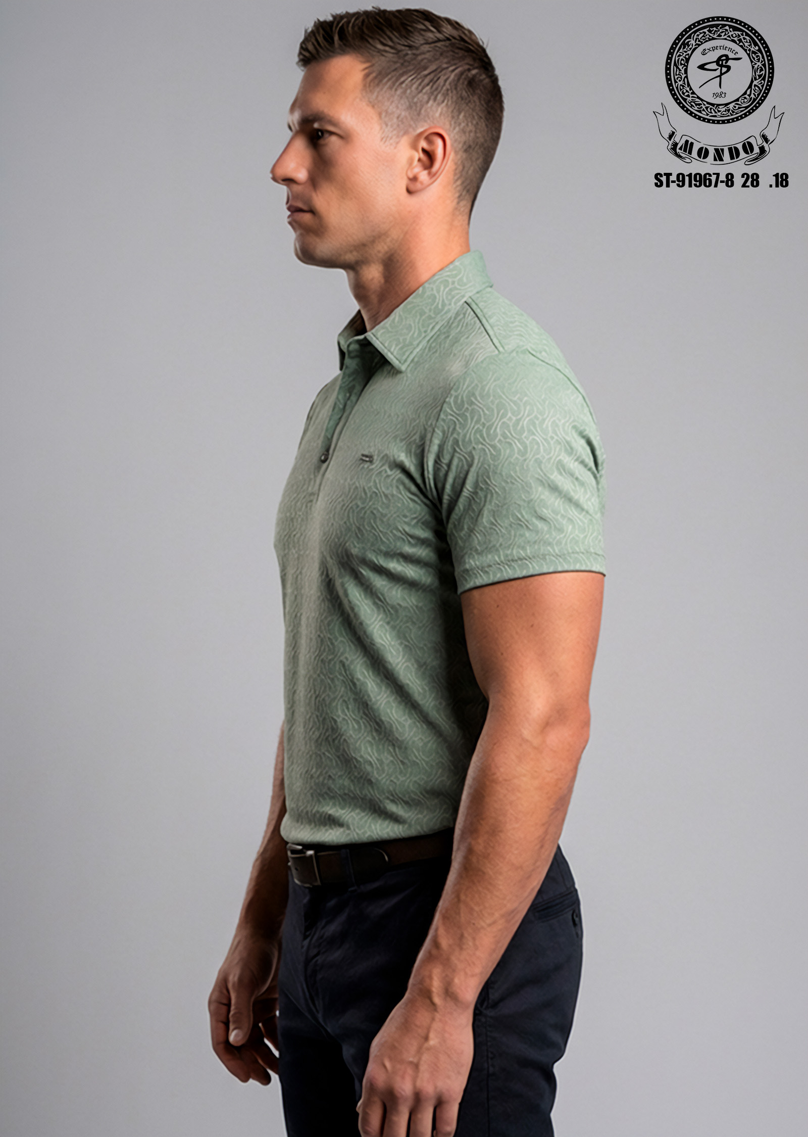 Shirt grün ST-91967-8 – Bild 3