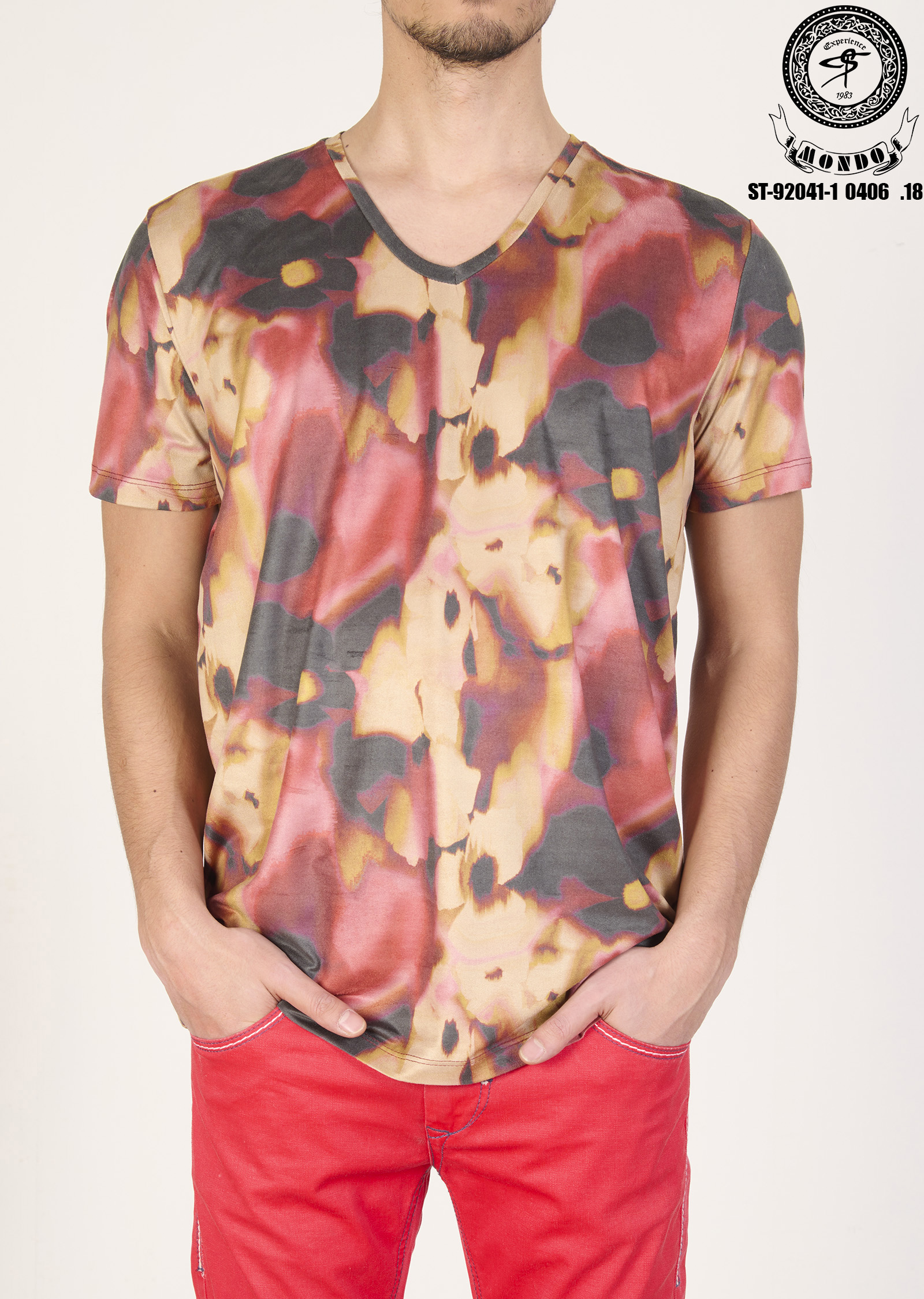 Shirt braun ST-92041-1 – Bild 2