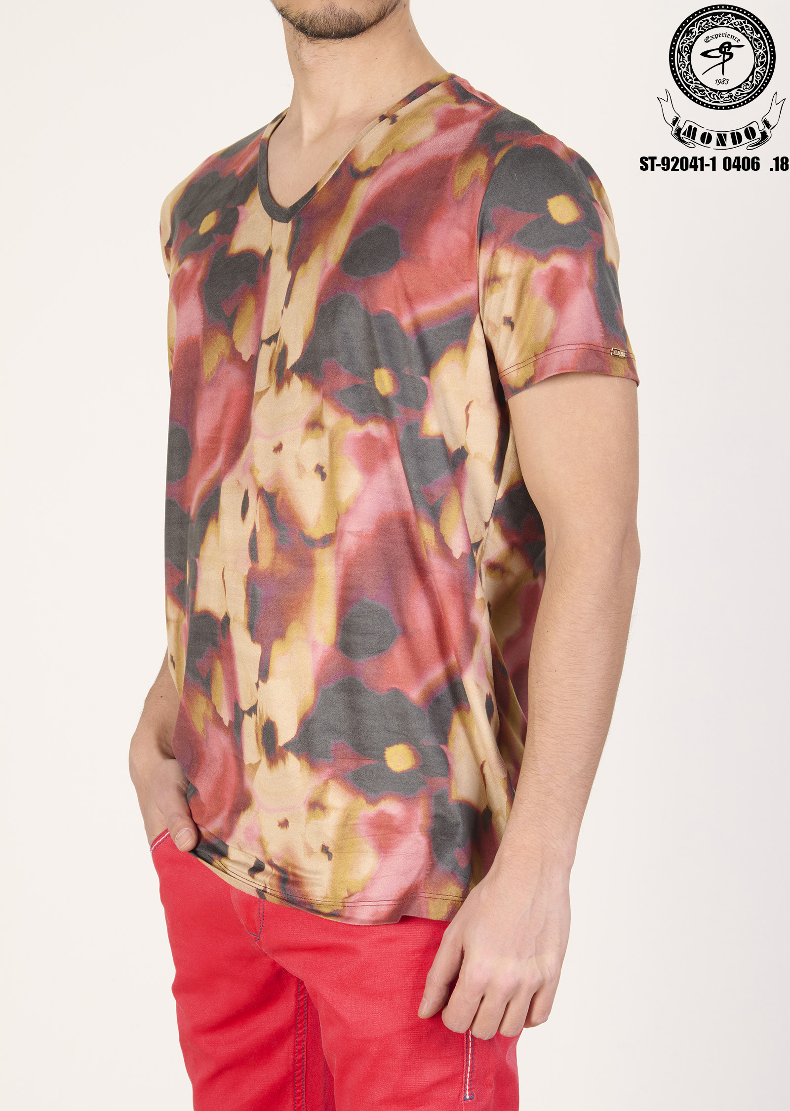 Shirt braun ST-92041-1 – Bild 3
