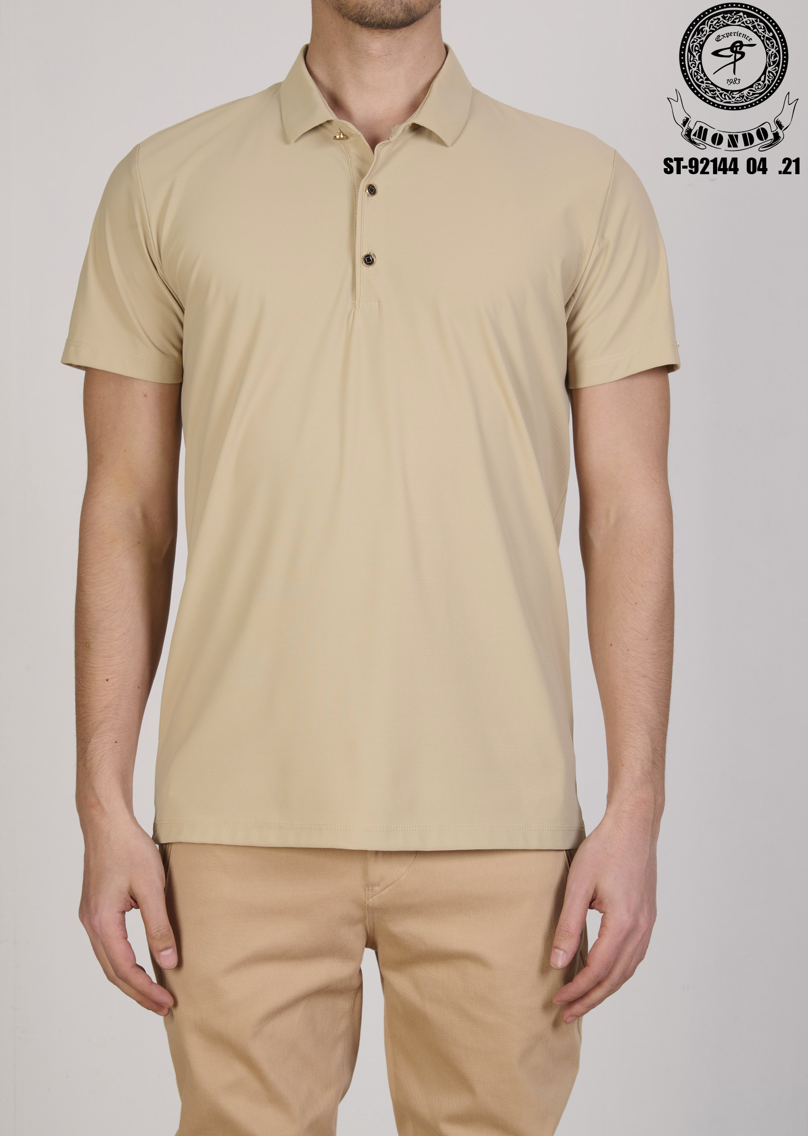 Shirt beige ST-92144 – Bild 2